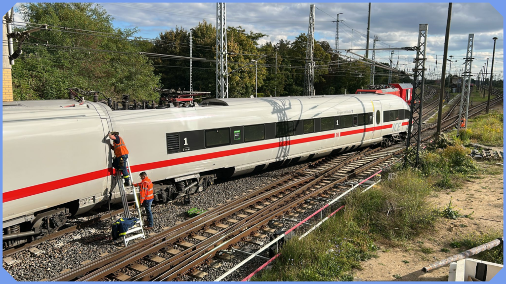 zug entgleist herzberg